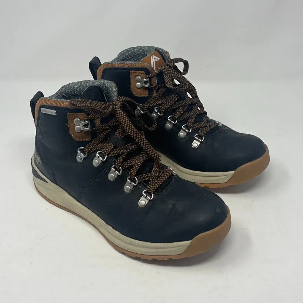 Forsake Halden Mid Men's Waterproof Hiking Sneaker Boot 8 Black Tan